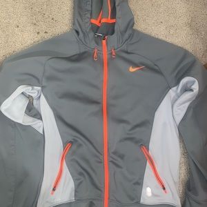 Gray Nike elite jacket